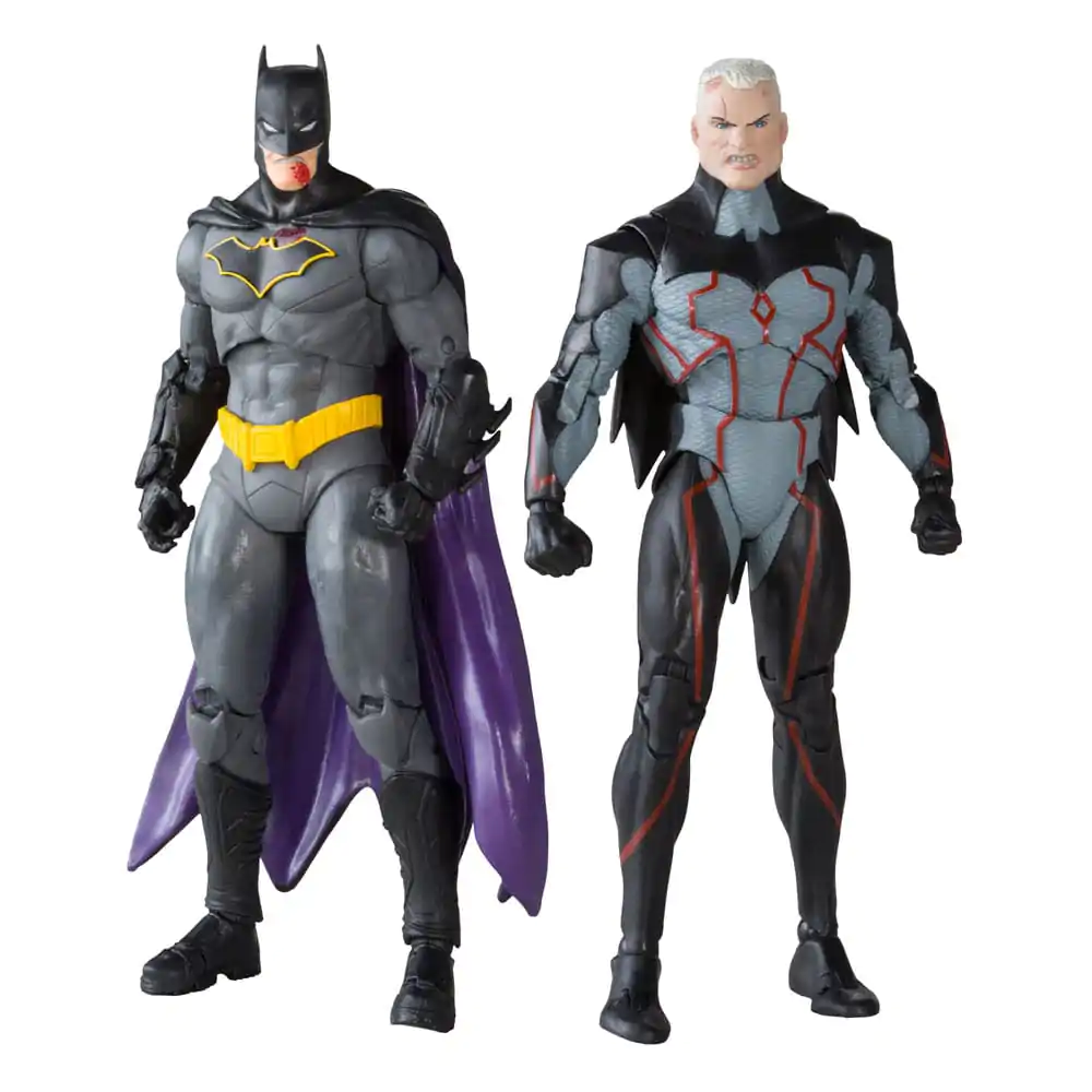 DC Zbirateljske akcijske figure, paket 2 Omega (brez maske) & Batman (krvav) (Gold Label) 18 cm fotografija izdelka