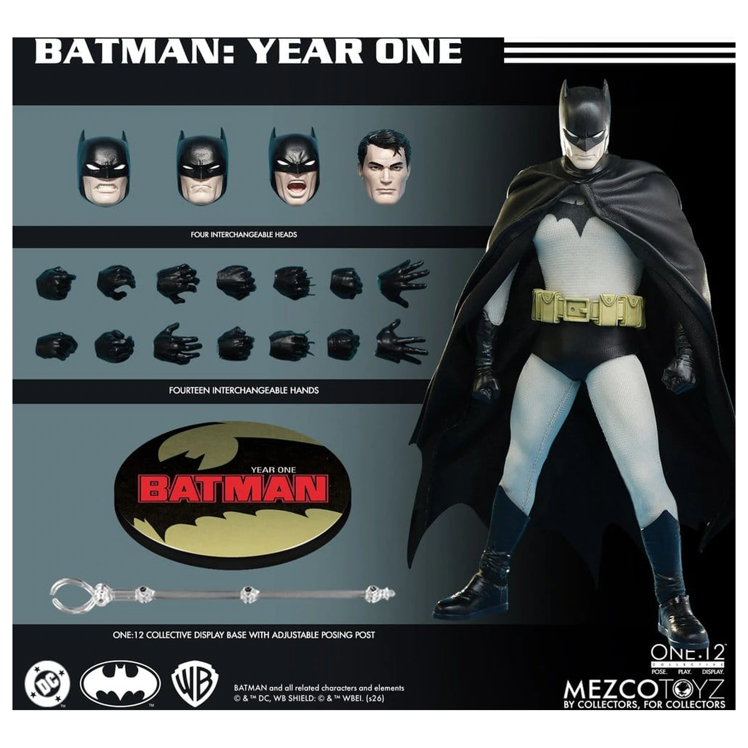 DC Comics akcijska figura 1/12 Batman: Year One 17 cm fotografija izdelka
