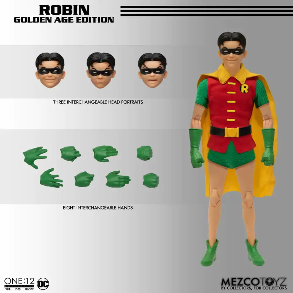 DC Comics akcijska figura 1/12 Robin (Golden Age Edition) 16 cm fotografija izdelka