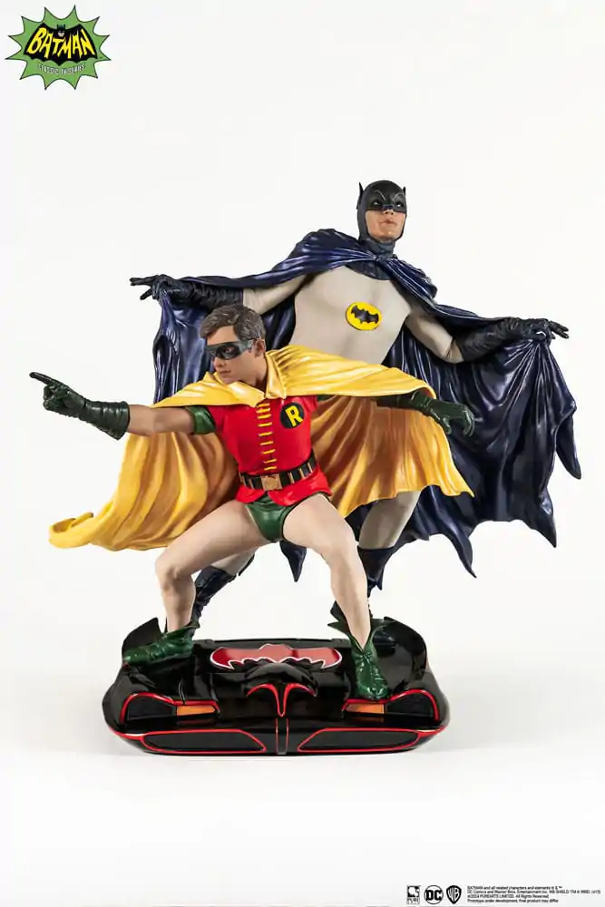 DC Comics PVC Diorama Kip 1/8 Batman & Robin 1966 23 cm fotografija izdelka