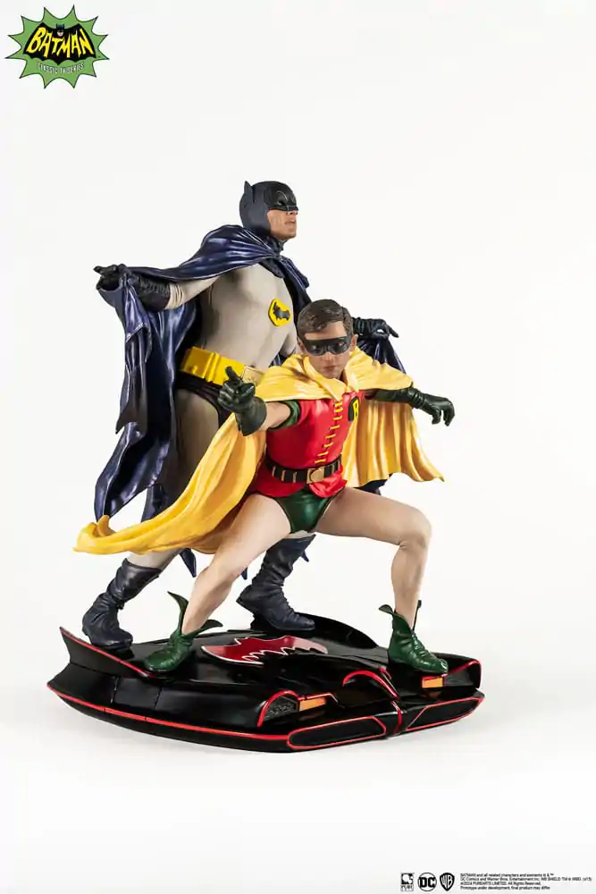 DC Comics PVC Diorama Kip 1/8 Batman & Robin 1966 23 cm fotografija izdelka