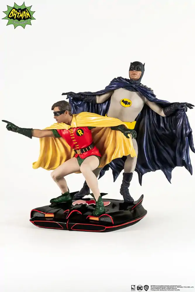 DC Comics PVC Diorama Kip 1/8 Batman & Robin 1966 23 cm fotografija izdelka