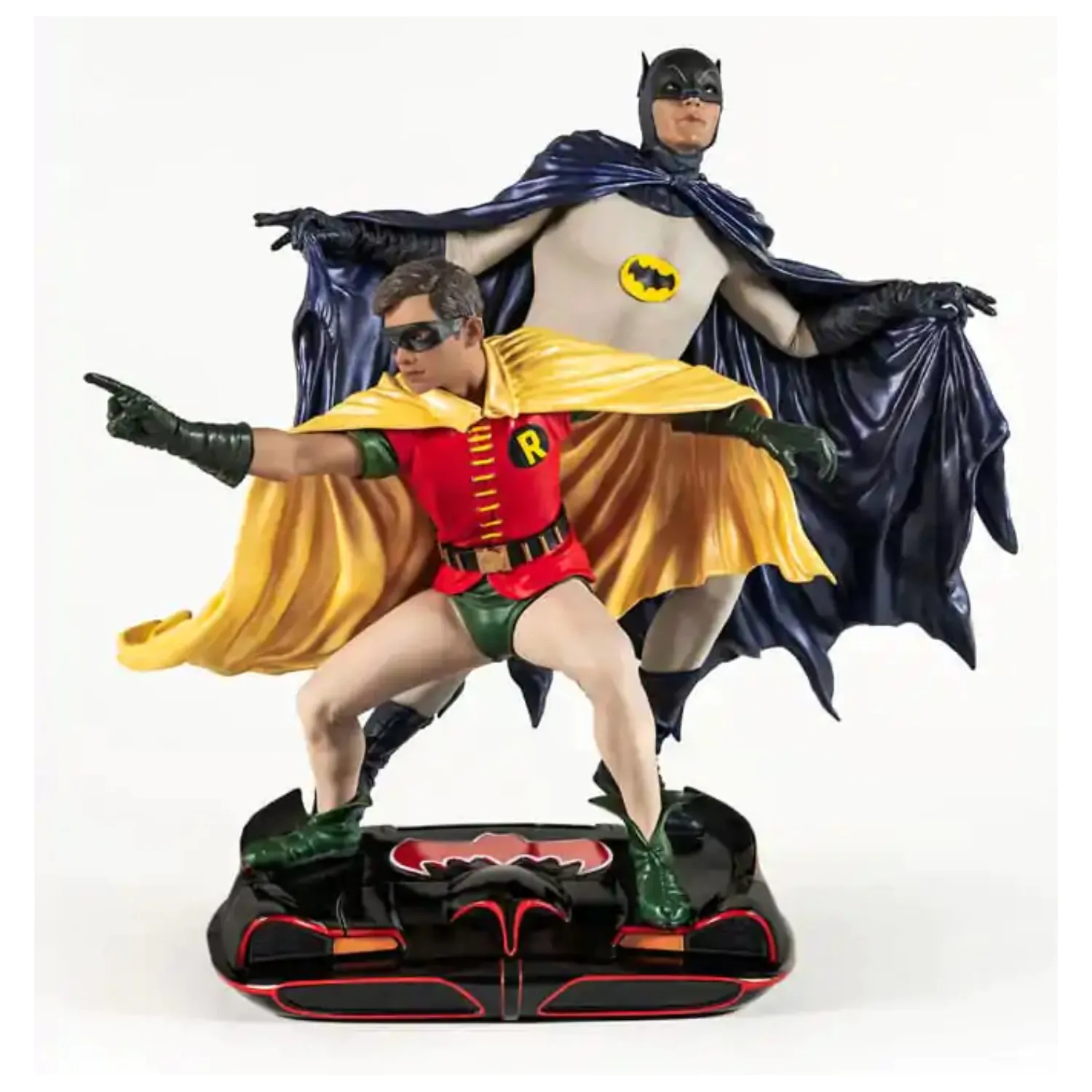 DC Comics PVC Diorama Kip 1/8 Batman & Robin 1966 23 cm fotografija izdelka