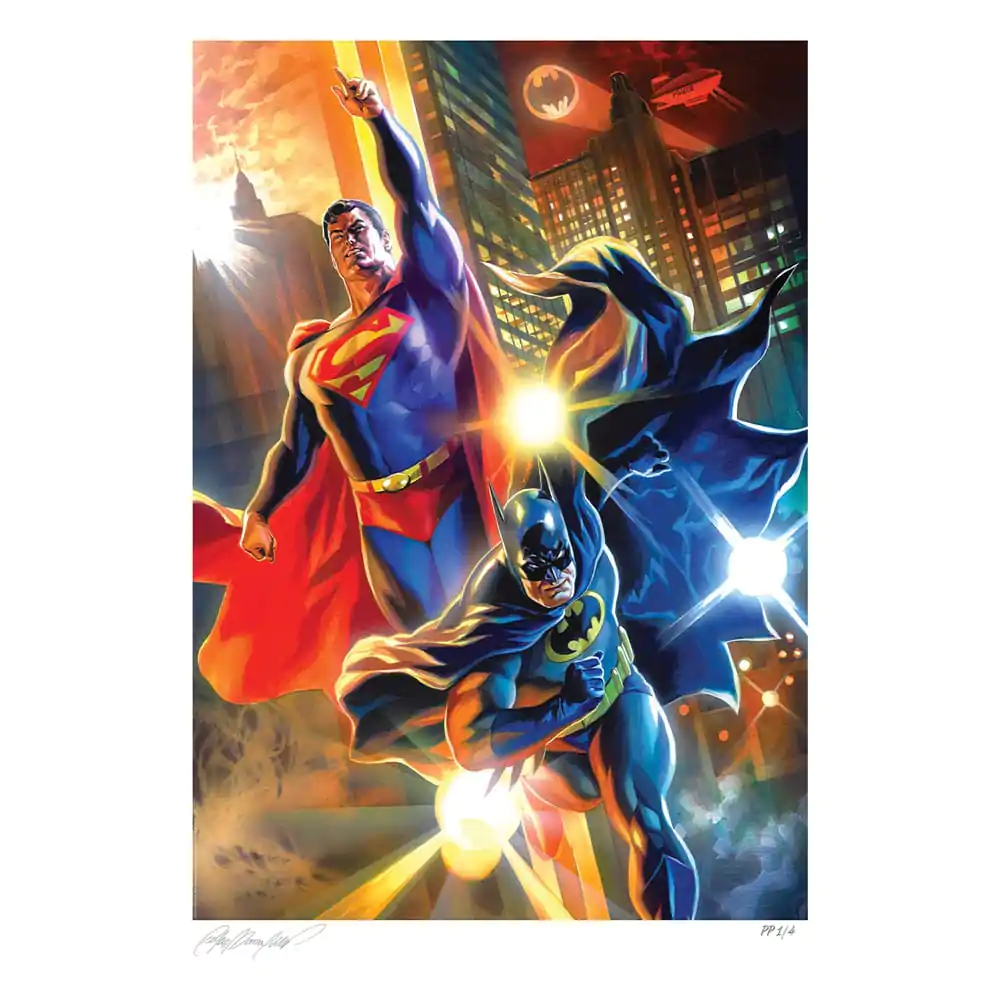 DC Comics Art Print Batman & Superman: World's Finest 61 x 46 cm - brez okvirja fotografija izdelka
