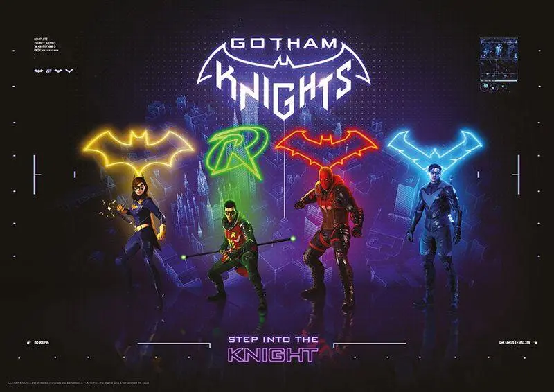 DC Comics umetniški tisk Gotham Knights omejena izdaja 42 x 30 cm fotografija izdelka