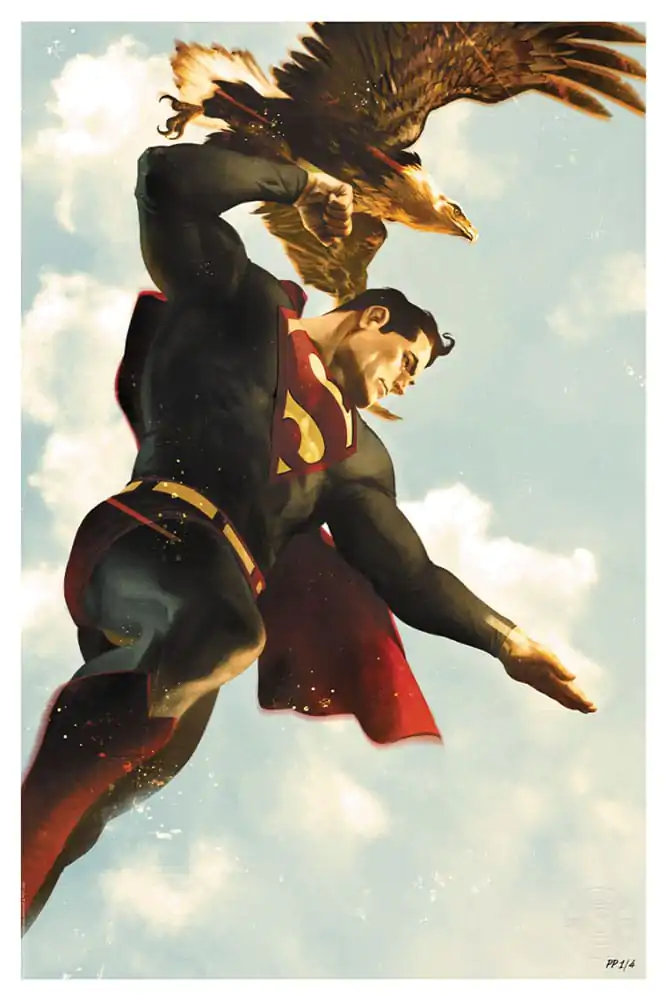 DC Comics Art Print Superman 61 x 41 centimetrov - neokvirjeno fotografija izdelka