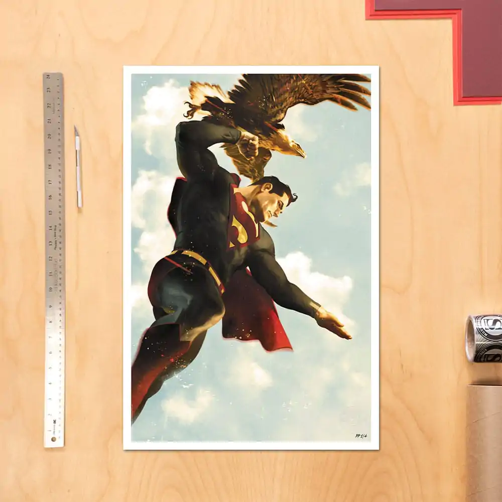 DC Comics Art Print Superman 61 x 41 centimetrov - neokvirjeno fotografija izdelka