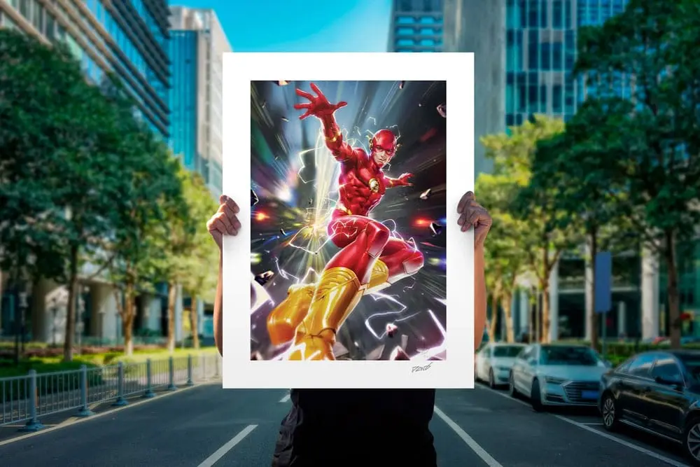 DC Comics Art Print The Flash 46 x 61 cm - brez okvirja fotografija izdelka