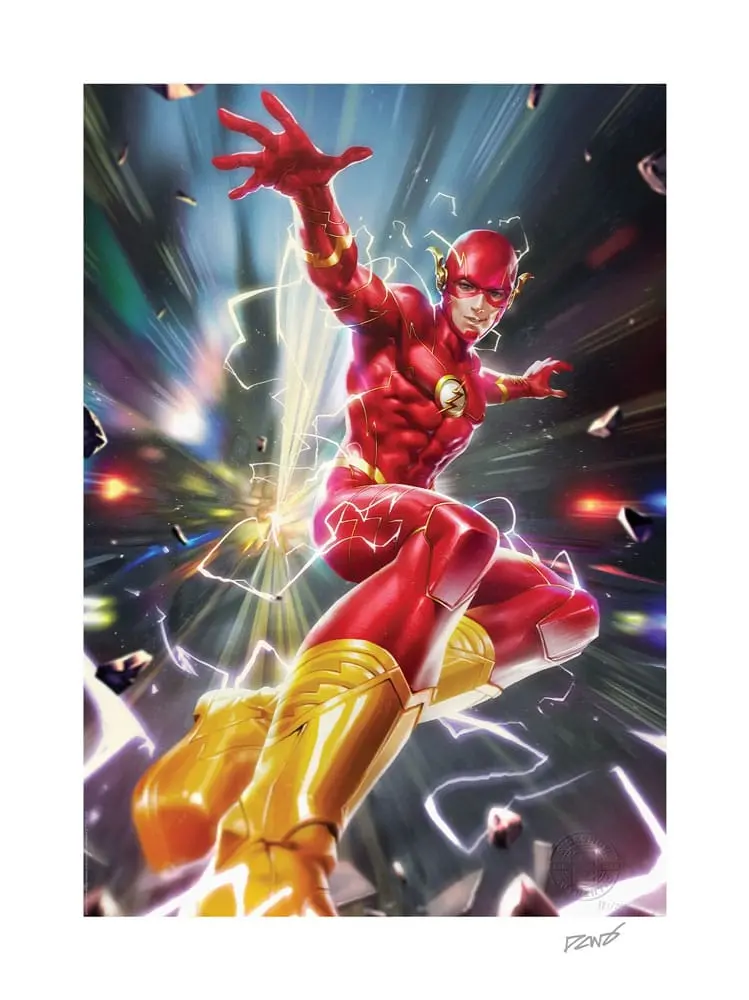 DC Comics Art Print The Flash 46 x 61 cm - brez okvirja fotografija izdelka