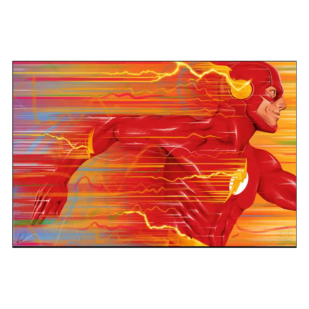 DC Comics Art Print The Flash 61 x 41 cm - nezarámovaný fotografija izdelka