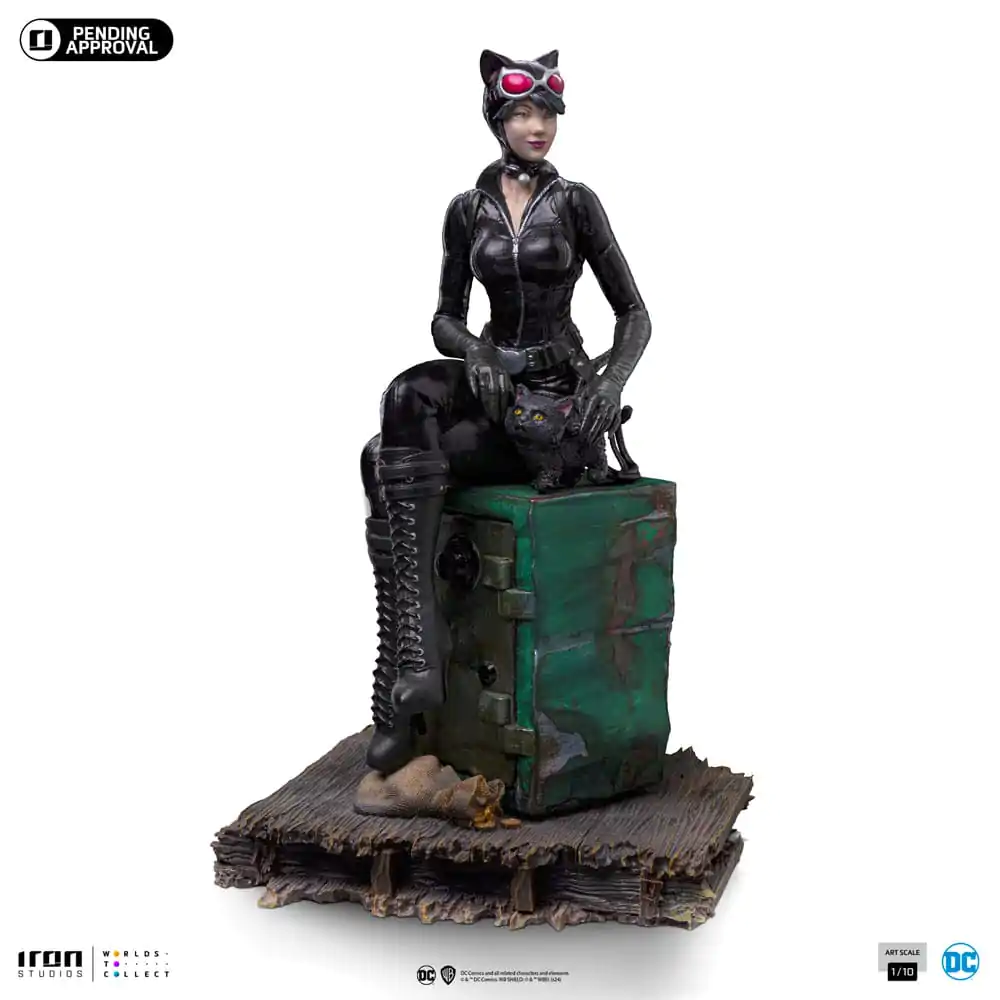 DC Comics umetniško merilo kip 1/10 Catwoman (Gotham City Sirens) 21 cm fotografija izdelka