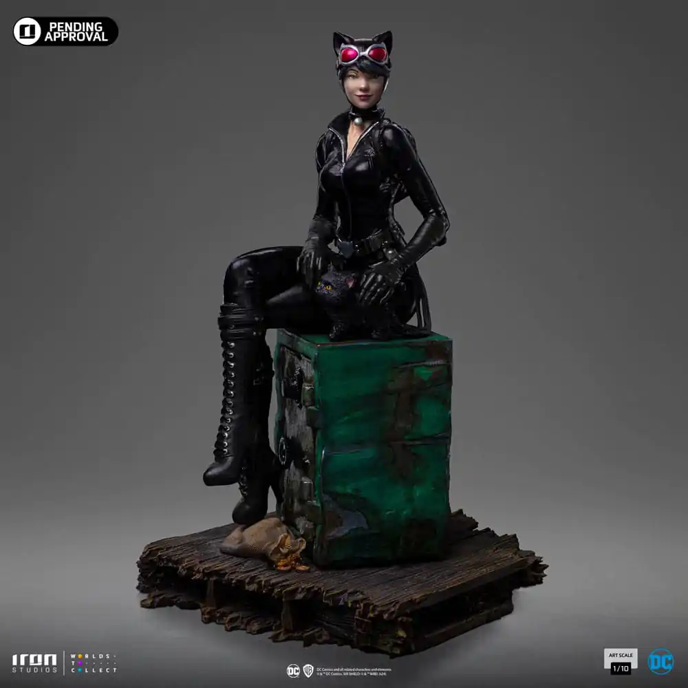 DC Comics umetniško merilo kip 1/10 Catwoman (Gotham City Sirens) 21 cm fotografija izdelka