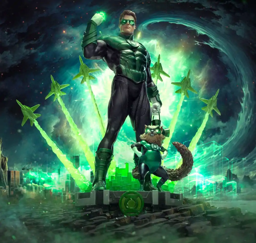 DC Comics Art Scale Deluxe Kip 1/10 Green Lantern Unleashed 24 cm fotografija izdelka