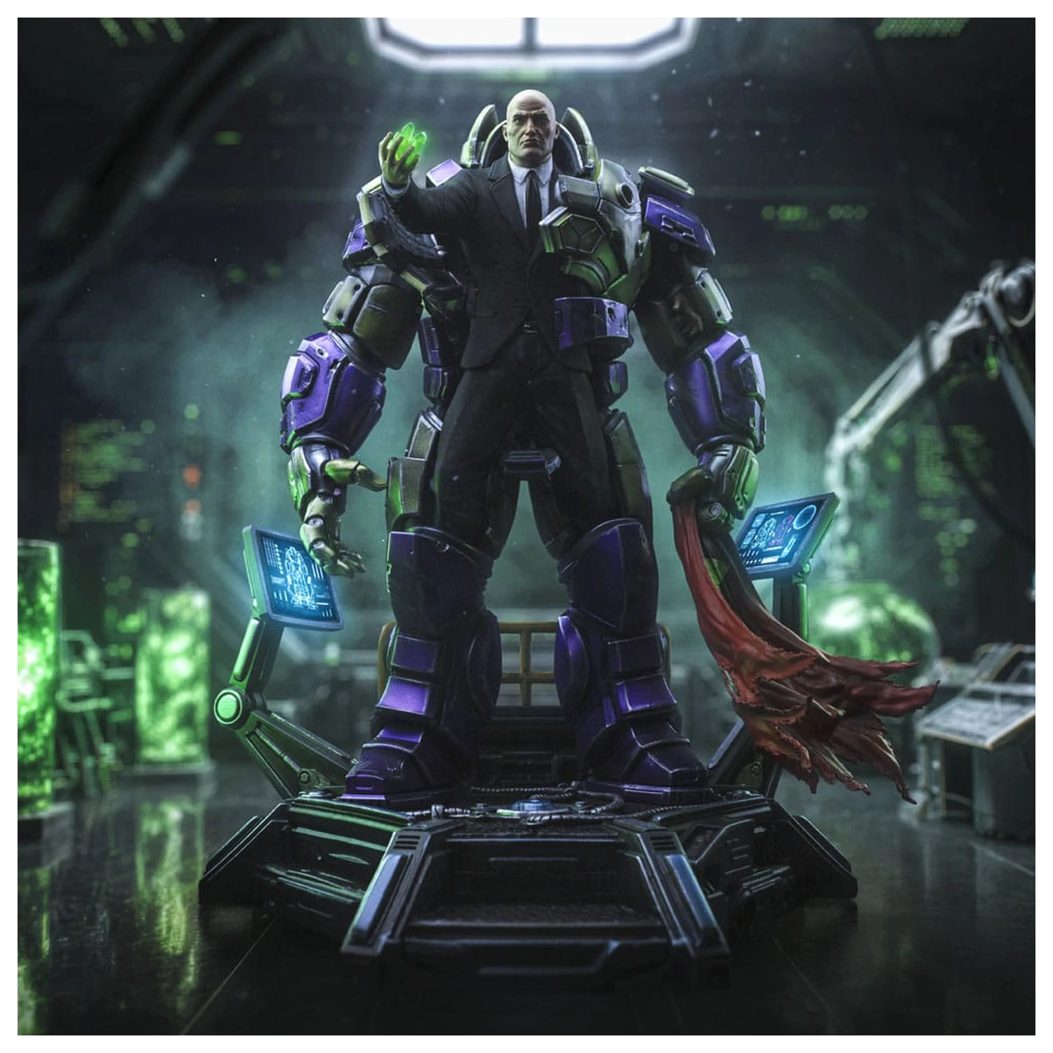 DC Comics Art Scale Kip 1/10 Lex Luthor Unleashed 30 cm fotografija izdelka