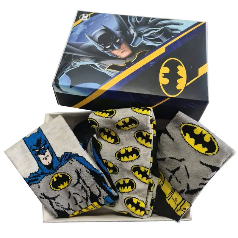 DC Comics Batman mešani paket 3 nogavice za odrasle fotografija izdelka