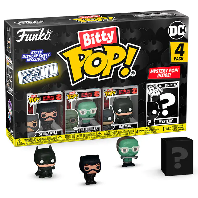 DC Comics Batman 85. obletnica Bitty Funko POP! Vinilna figura 4-Pack Selina Kyle fotografija izdelka