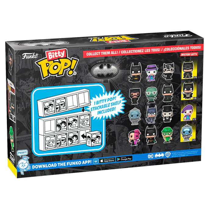 DC Comics Batman 85. obletnica Bitty Funko POP! Vinilna figura 4-Pack Selina Kyle fotografija izdelka