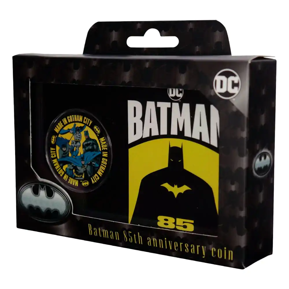 DC Comics Zbirateljski Kovanec Batman 85th Anniversary Limited Edition fotografija izdelka