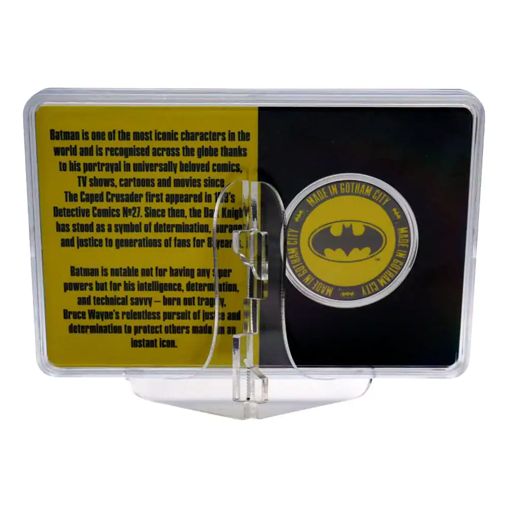 DC Comics Zbirateljski Kovanec Batman 85th Anniversary Limited Edition fotografija izdelka