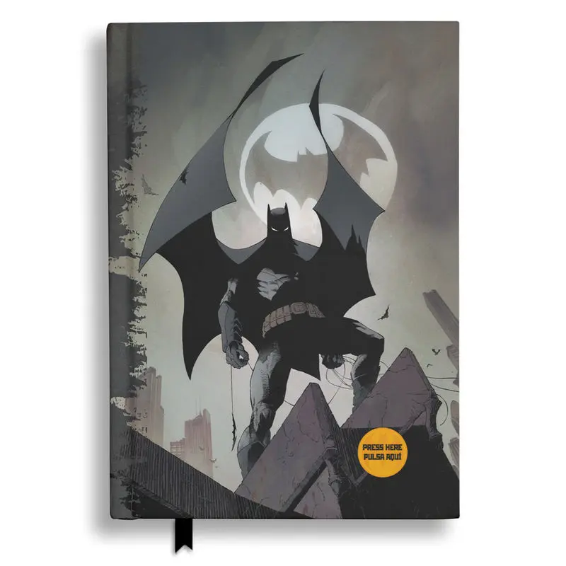 DC Universe Beležnica z lučko Batman Batsignal fotografija izdelka