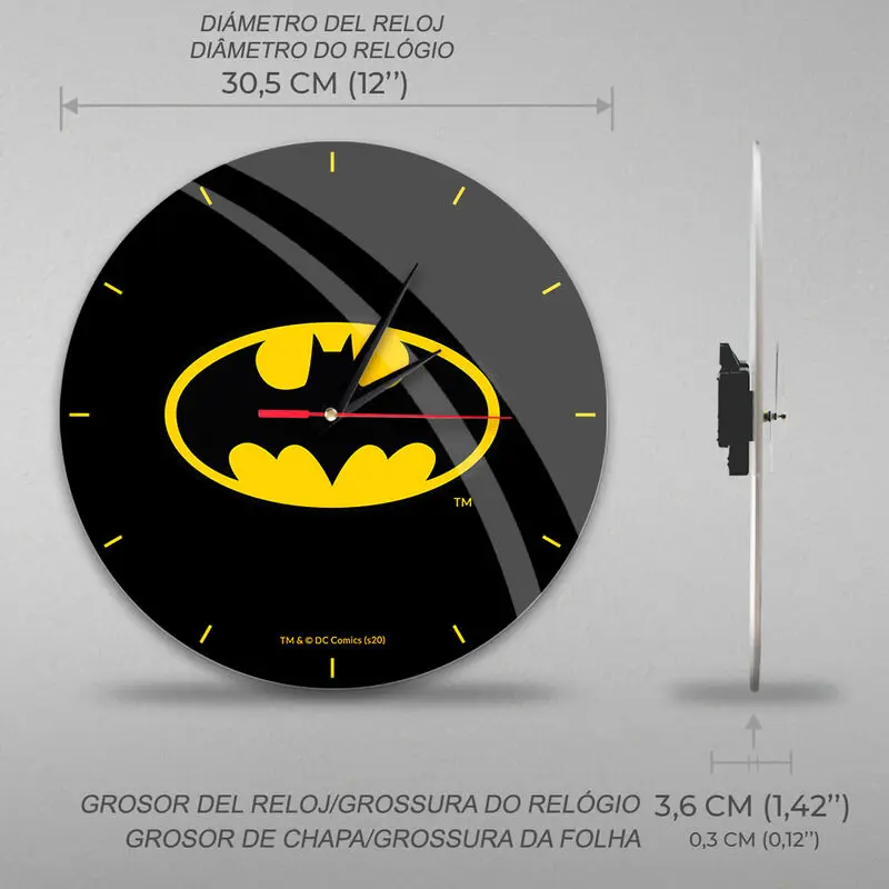 DC Comics Batman stenska ura fotografija izdelka