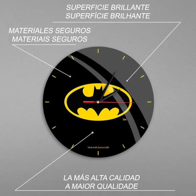DC Comics Batman stenska ura fotografija izdelka