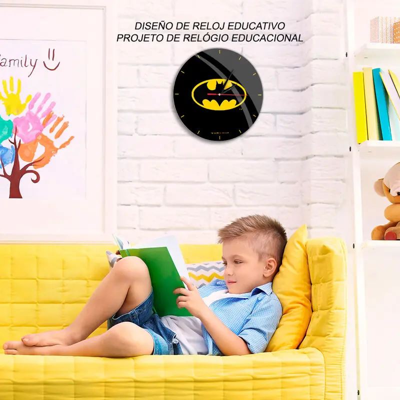 DC Comics Batman stenska ura fotografija izdelka