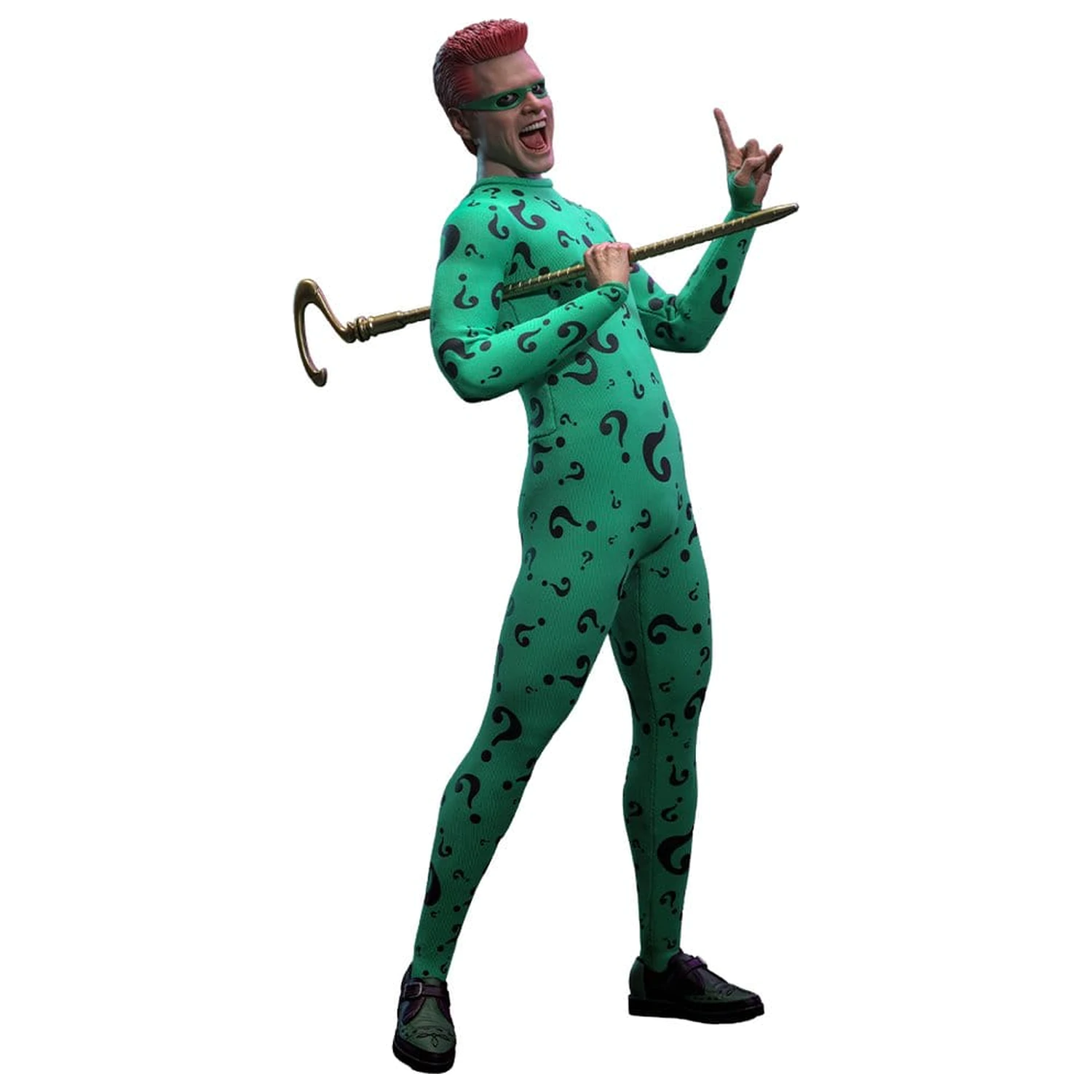 DC Comics Batman Forever Movie Masterpiece akcijska figura 1/6 Riddler 31 cm fotografija izdelka