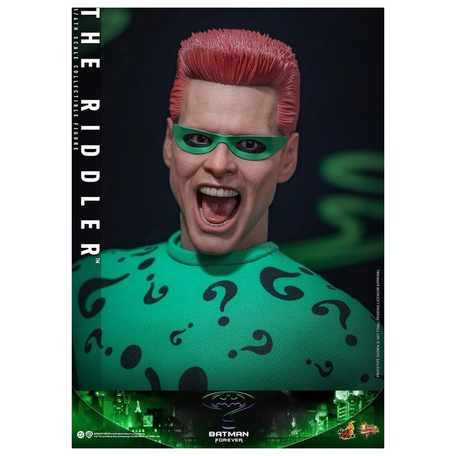 DC Comics Batman Forever Movie Masterpiece akcijska figura 1/6 Riddler 31 cm fotografija izdelka
