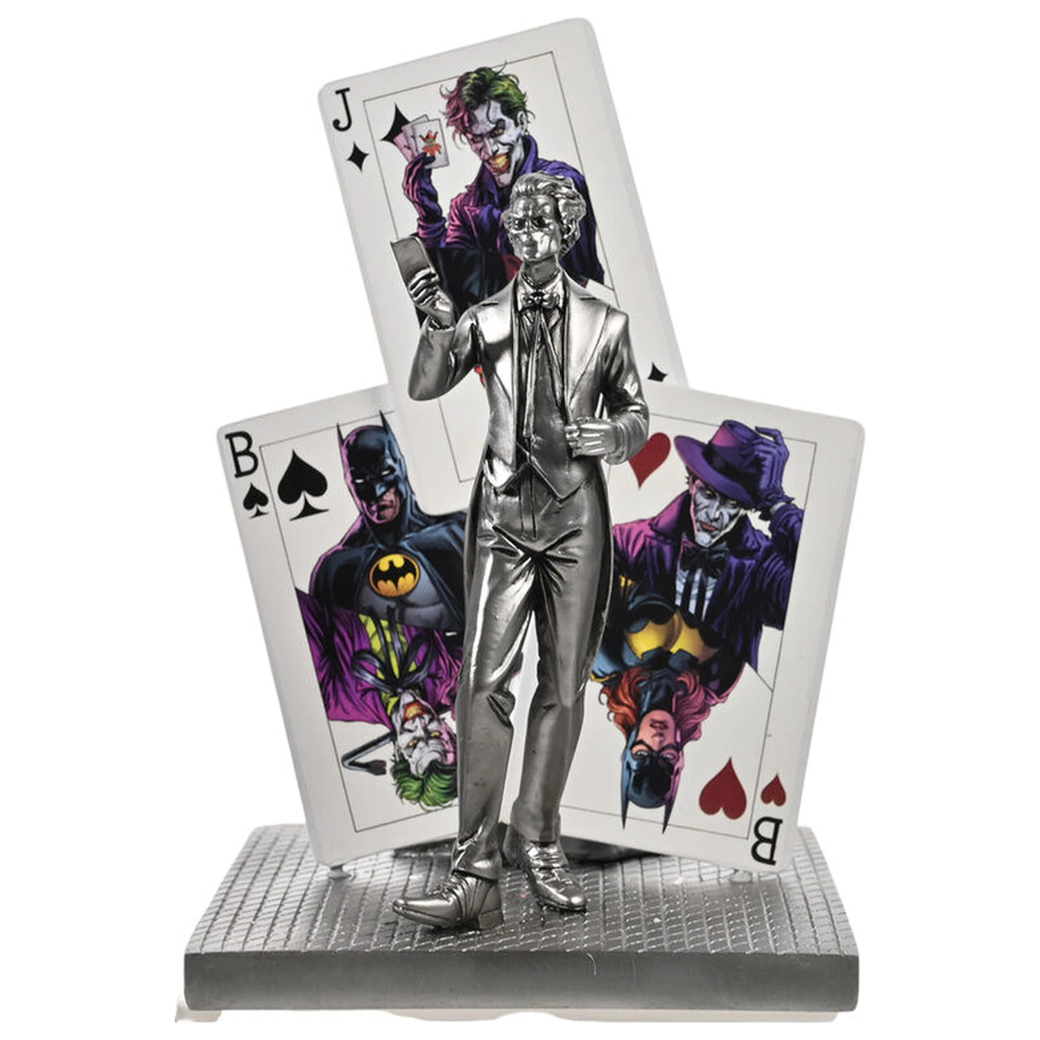 DC Comics Batman & Joker Stack Of Cards figura fotografija izdelka
