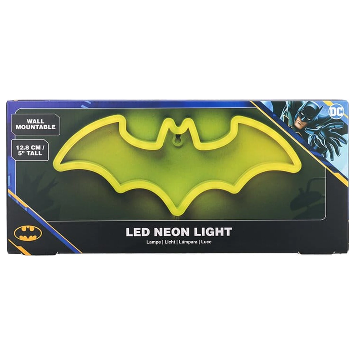 DC Comics Stenska Svetilka Batman LED Neon fotografija izdelka