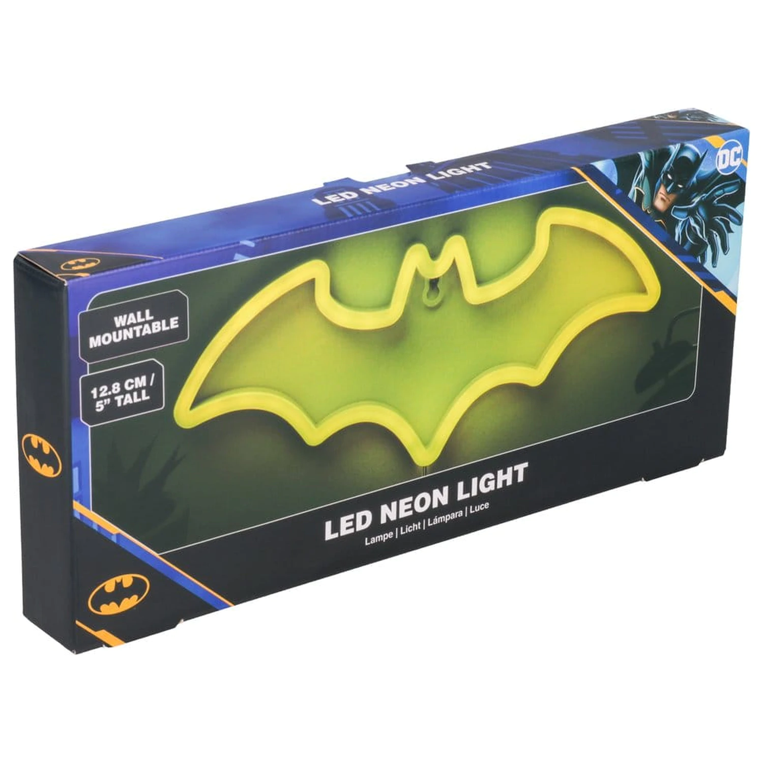 DC Comics Stenska Svetilka Batman LED Neon fotografija izdelka