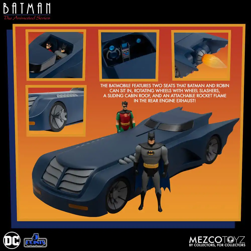 DC Comics Vozilo Batman: The Animated - The Batmobile fotografija izdelka