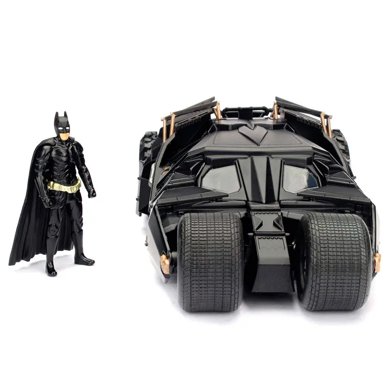 DC Comics Diecast Model 1/24 Batman The Dark Knight Batmobile – modelček iz tlačno litega materiala fotografija izdelka