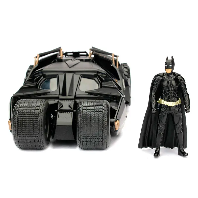 DC Comics Diecast Model 1/24 Batman The Dark Knight Batmobile – modelček iz tlačno litega materiala fotografija izdelka