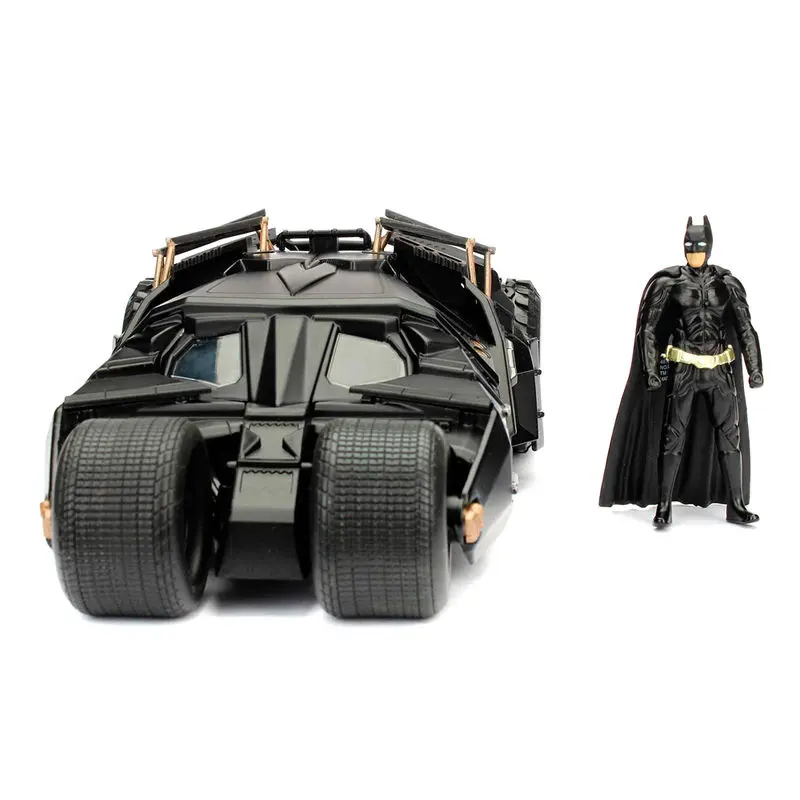 DC Comics Diecast Model 1/24 Batman The Dark Knight Batmobile – modelček iz tlačno litega materiala fotografija izdelka