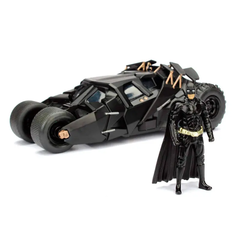 DC Comics Diecast Model 1/24 Batman The Dark Knight Batmobile – modelček iz tlačno litega materiala fotografija izdelka