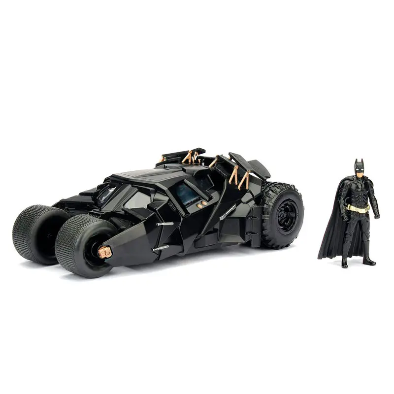 DC Comics Diecast Model 1/24 Batman The Dark Knight Batmobile – modelček iz tlačno litega materiala fotografija izdelka