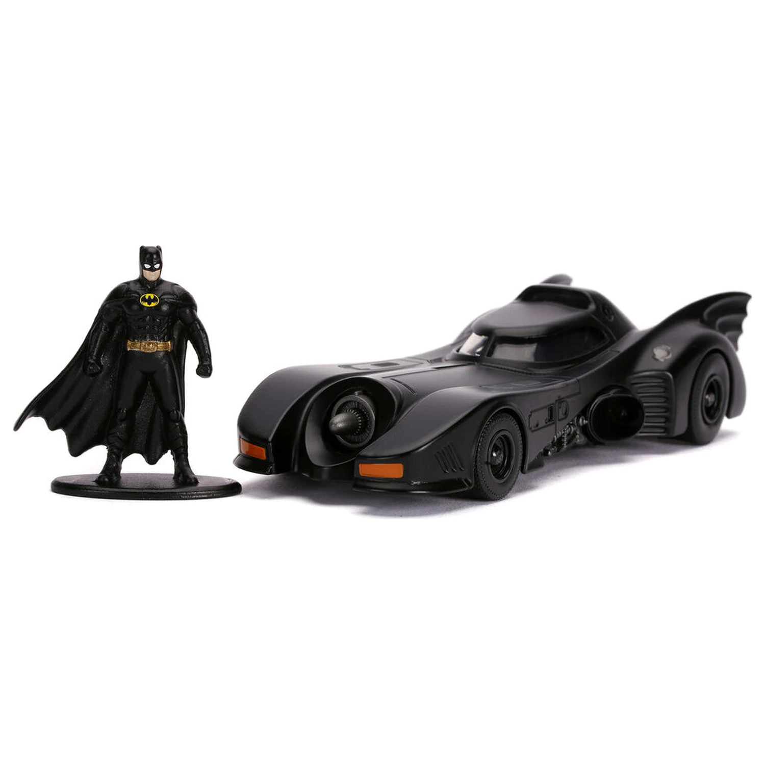 DC Comics Batmobil 1989 kovinski avtomobil + figura Batmana komplet fotografija izdelka