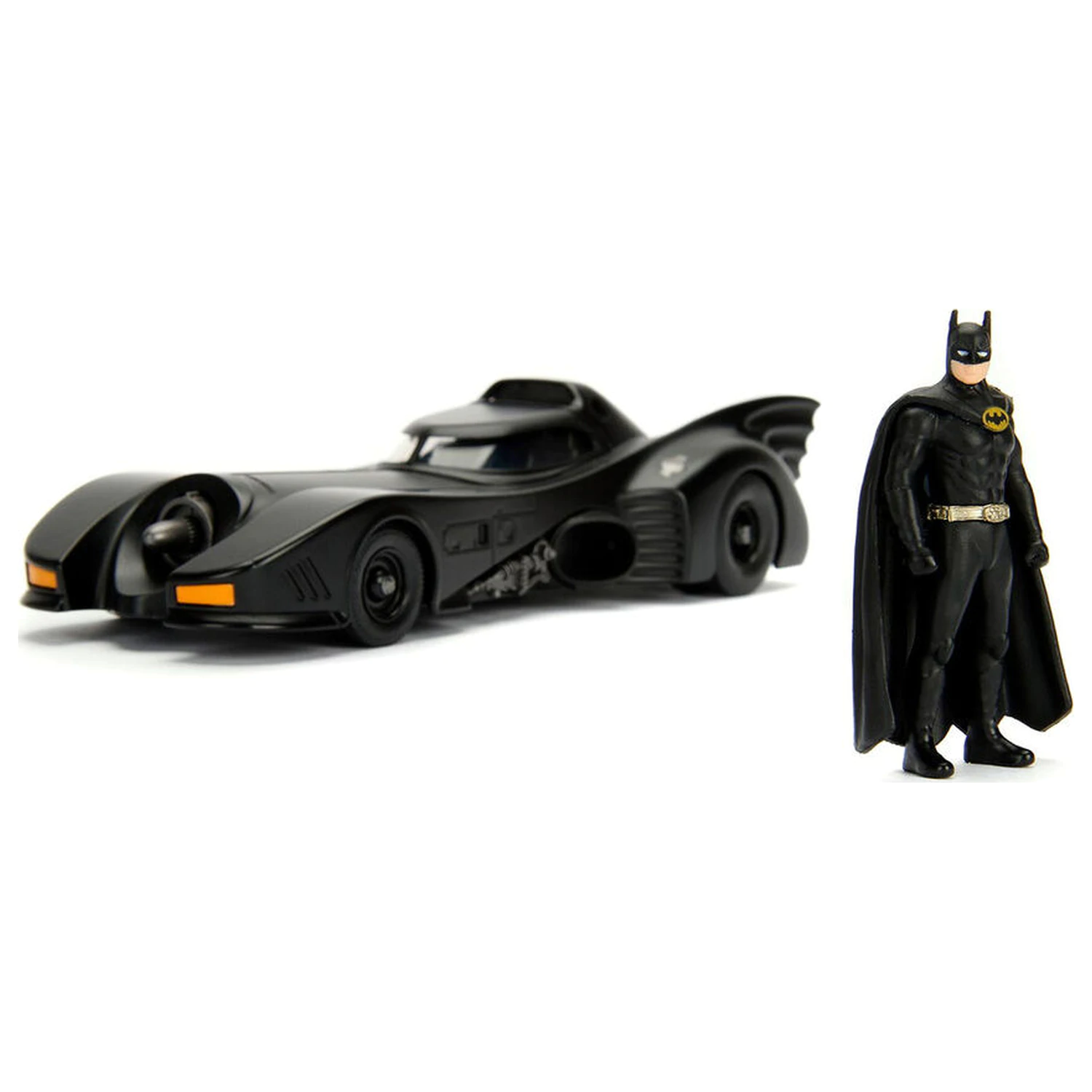 DC Comics Batmovil kovinski avtomobil + set figur Batman fotografija izdelka