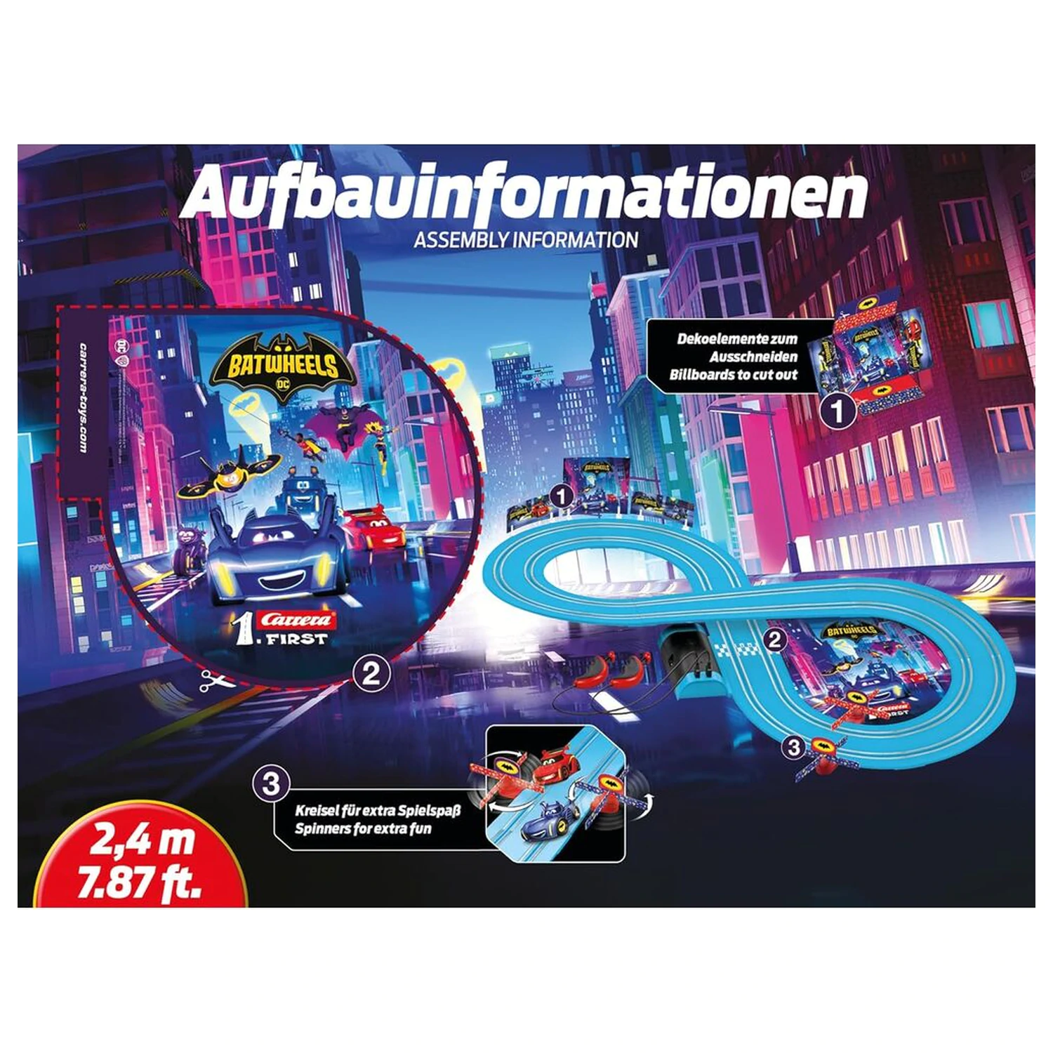 DC Comics Batwheels Ready to Roll dirkalni komplet fotografija izdelka