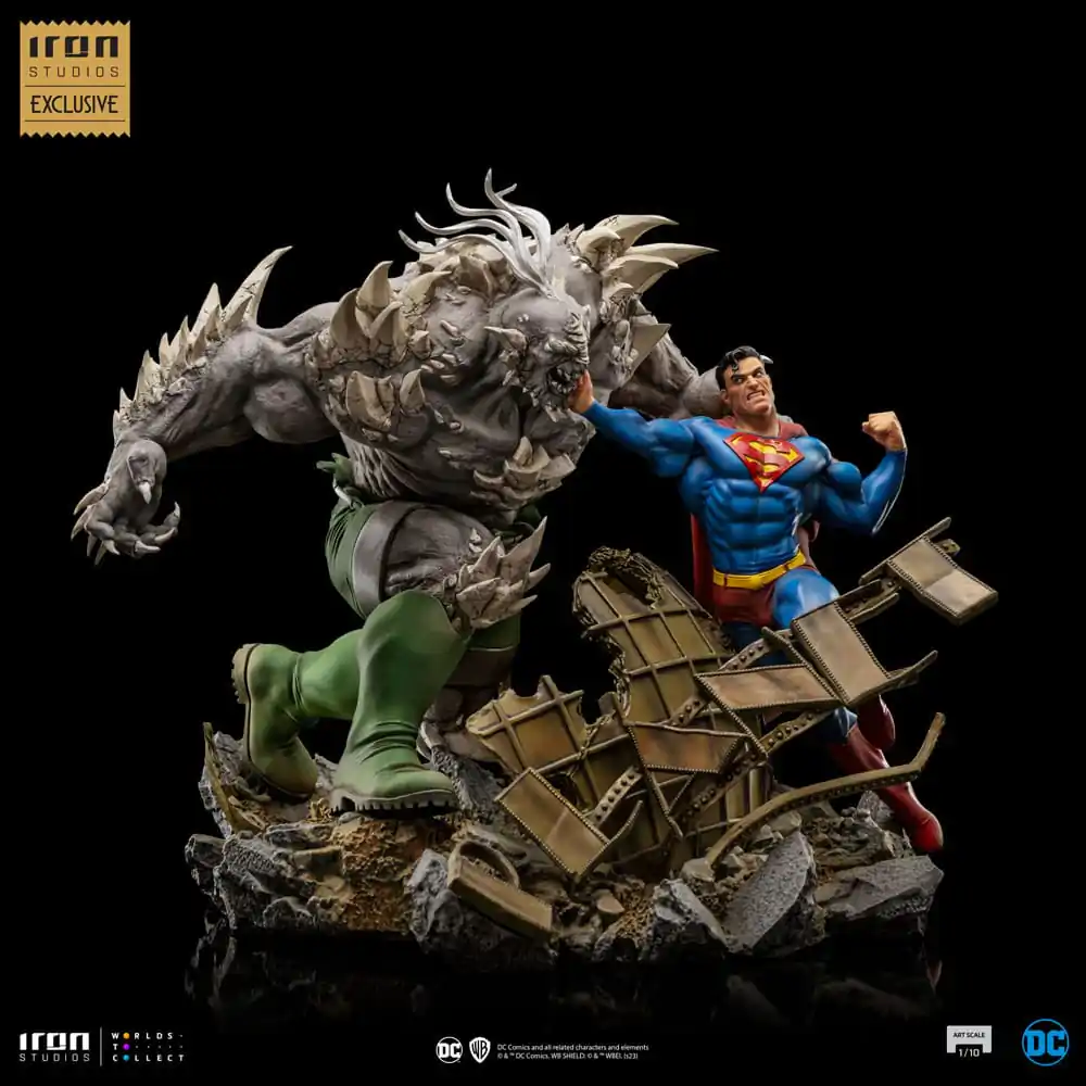 DC Comics BDS Art Scale Kip 1/10 Superman vs Doomsday heo EU Ekskluzivno 30 cm fotografija izdelka