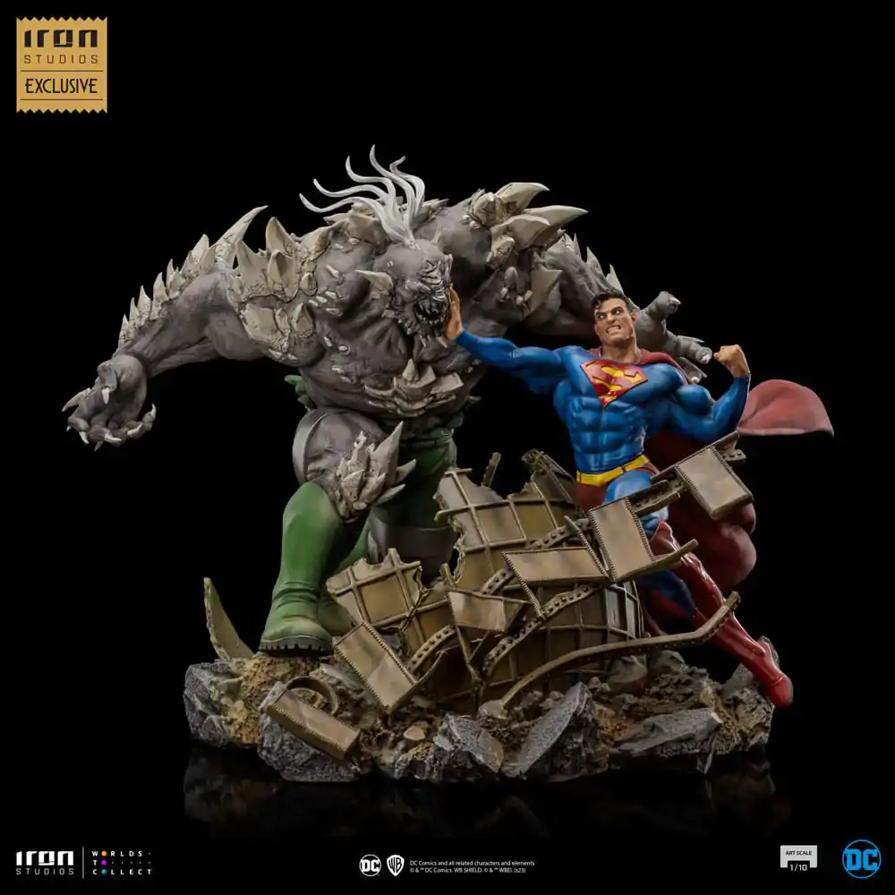 DC Comics BDS Art Scale Kip 1/10 Superman vs Doomsday heo EU Ekskluzivno 30 cm fotografija izdelka