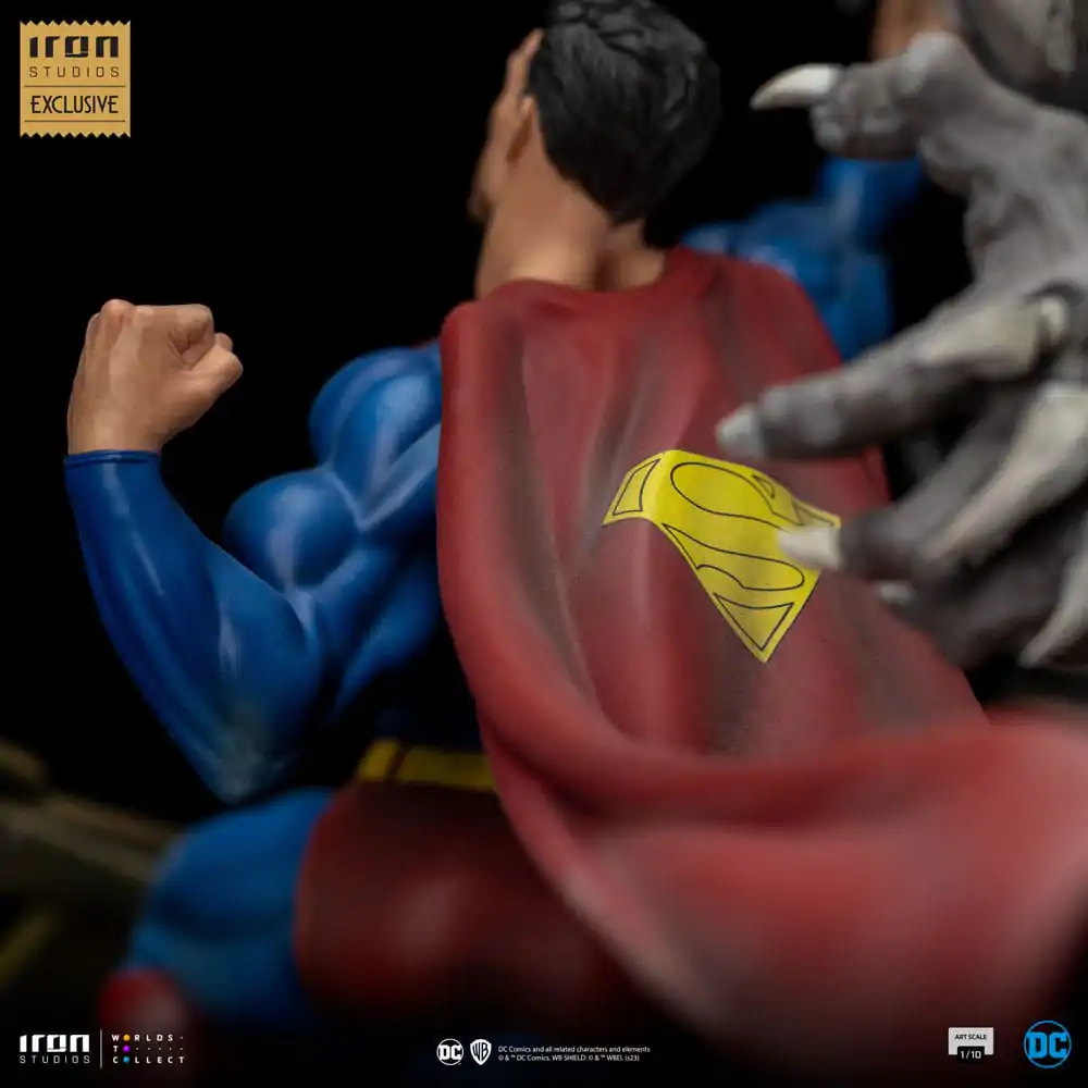 DC Comics BDS Art Scale Kip 1/10 Superman vs Doomsday heo EU Ekskluzivno 30 cm fotografija izdelka