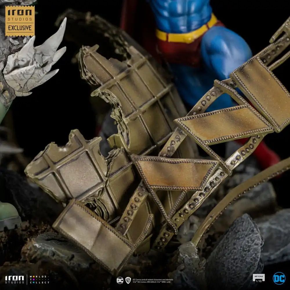 DC Comics BDS Art Scale Kip 1/10 Superman vs Doomsday heo EU Ekskluzivno 30 cm fotografija izdelka