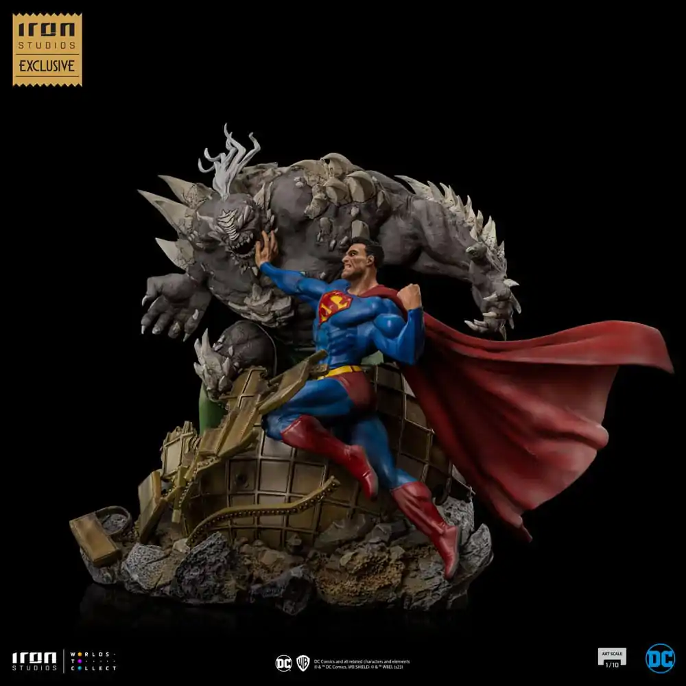 DC Comics BDS Art Scale Kip 1/10 Superman vs Doomsday heo EU Ekskluzivno 30 cm fotografija izdelka