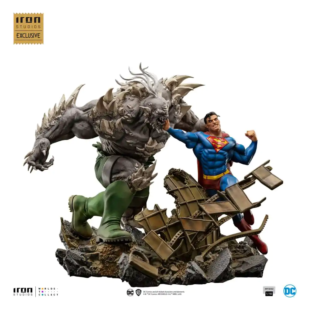 DC Comics BDS Art Scale Kip 1/10 Superman vs Doomsday heo EU Ekskluzivno 30 cm fotografija izdelka