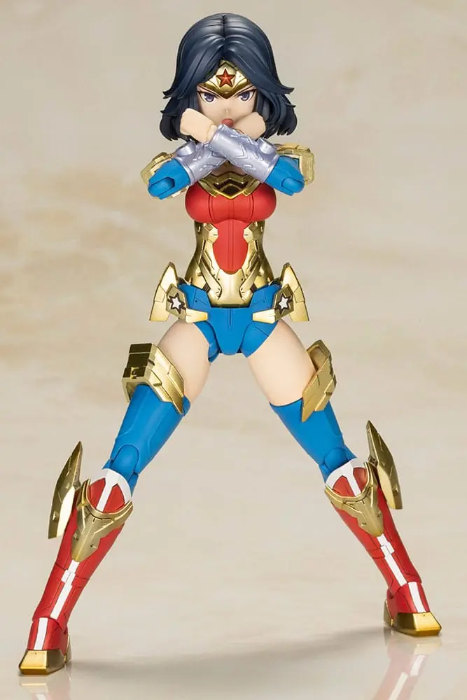 DC Comics Cross Frame Girl Plastic Model komplet Wonder Woman Humikane Shimada Ver. 16 cm fotografija izdelka