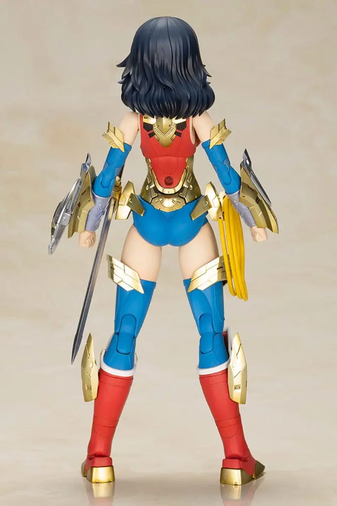 DC Comics Cross Frame Girl Plastic Model komplet Wonder Woman Humikane Shimada Ver. 16 cm fotografija izdelka