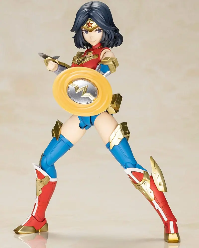 DC Comics Cross Frame Girl Plastic Model komplet Wonder Woman Humikane Shimada Ver. 16 cm fotografija izdelka